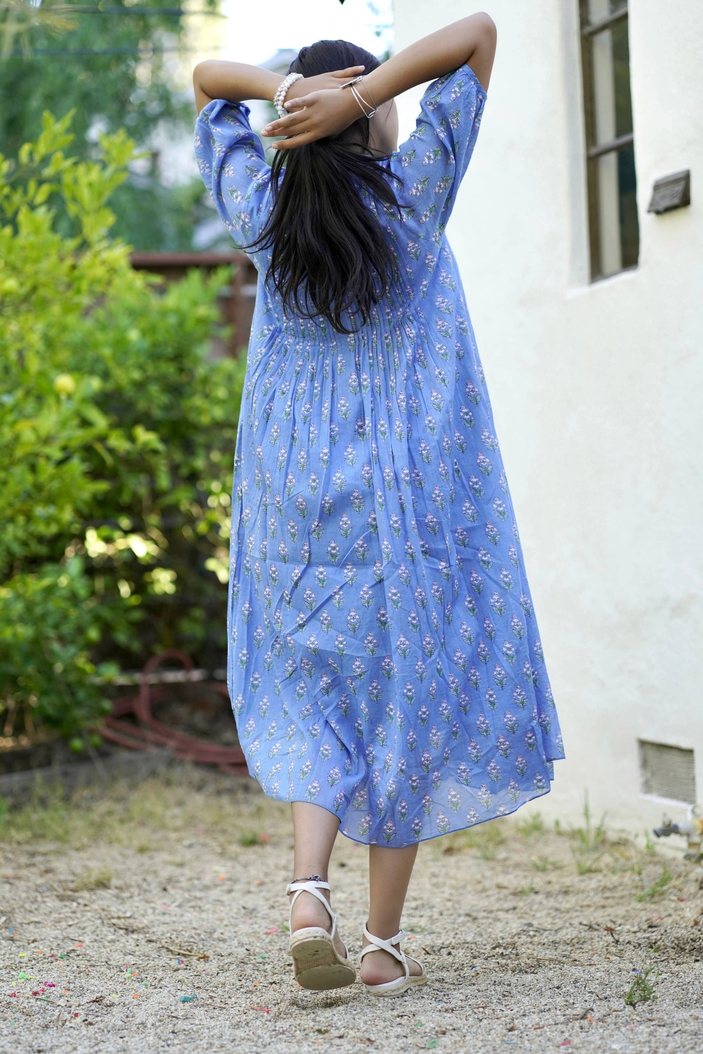 Sky Dress-Cornflower