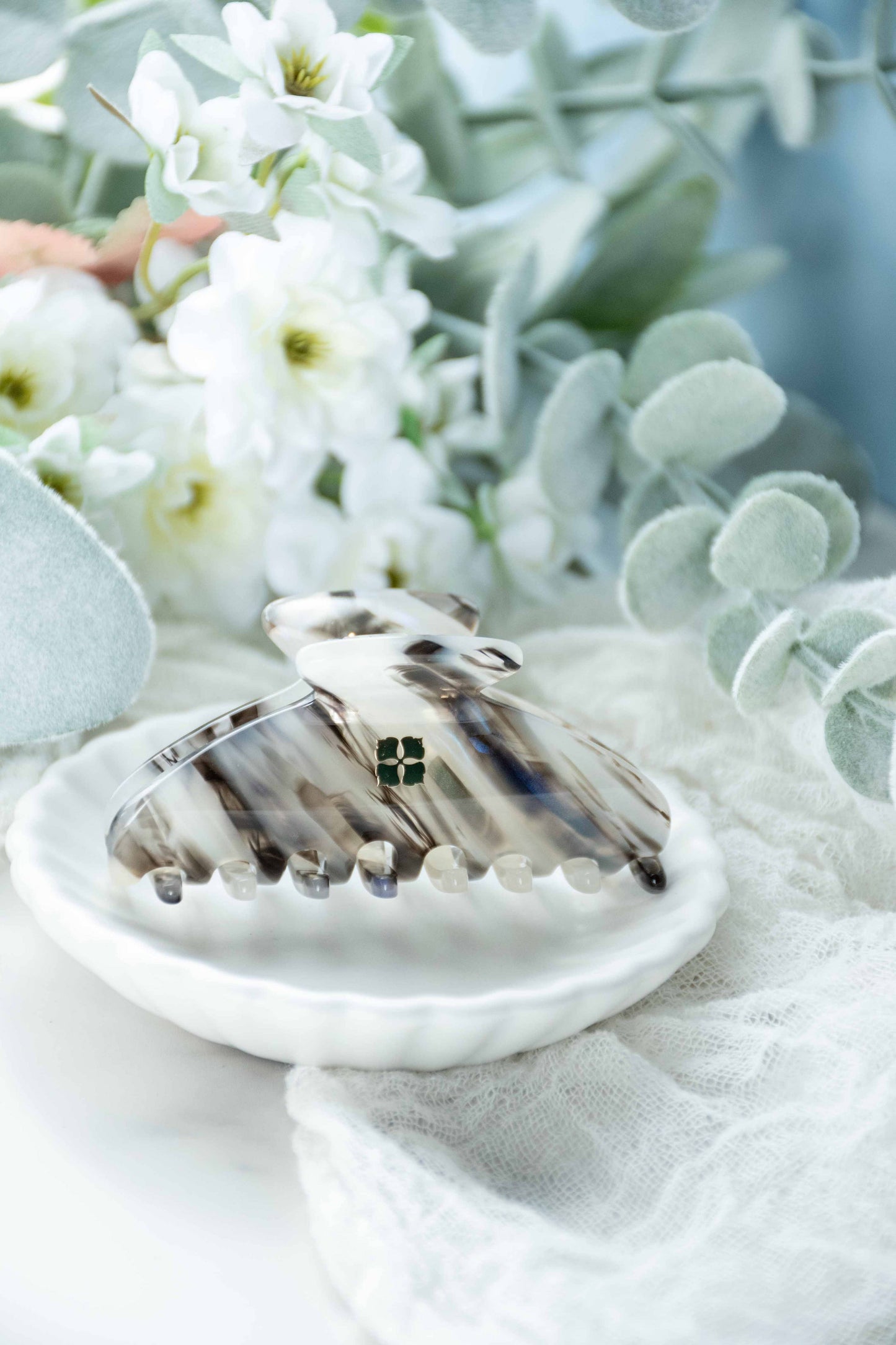 Mini Hair Claw -Phantom Quartz