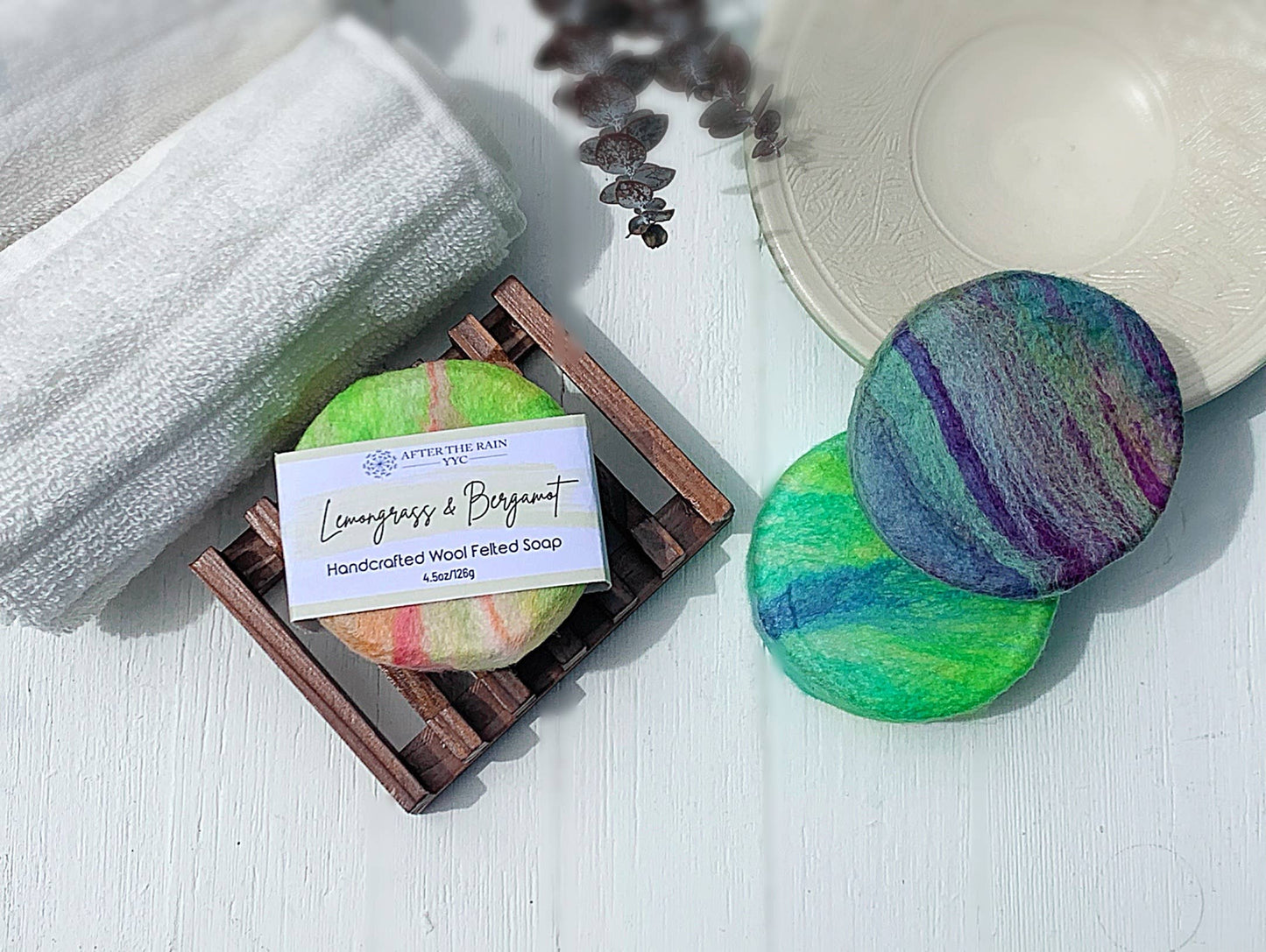 Felted: Body Cleansing Bar: Grapefruit & Lemon