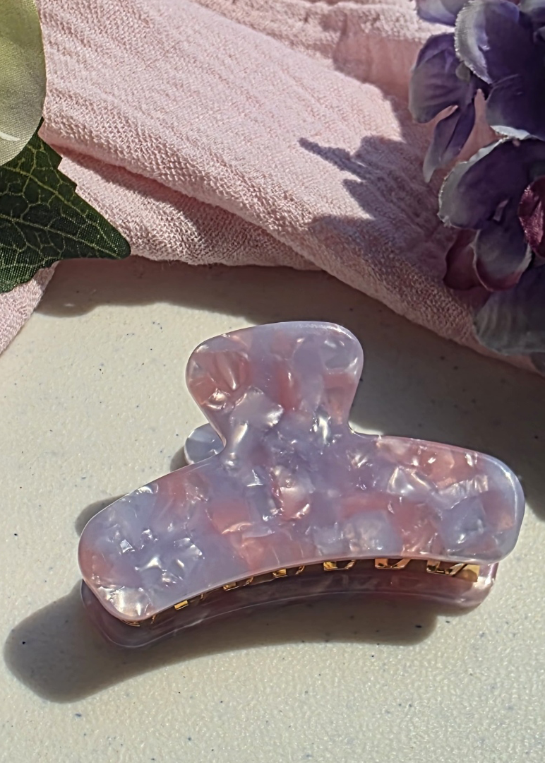 Mini French Claw-Tickled Pink