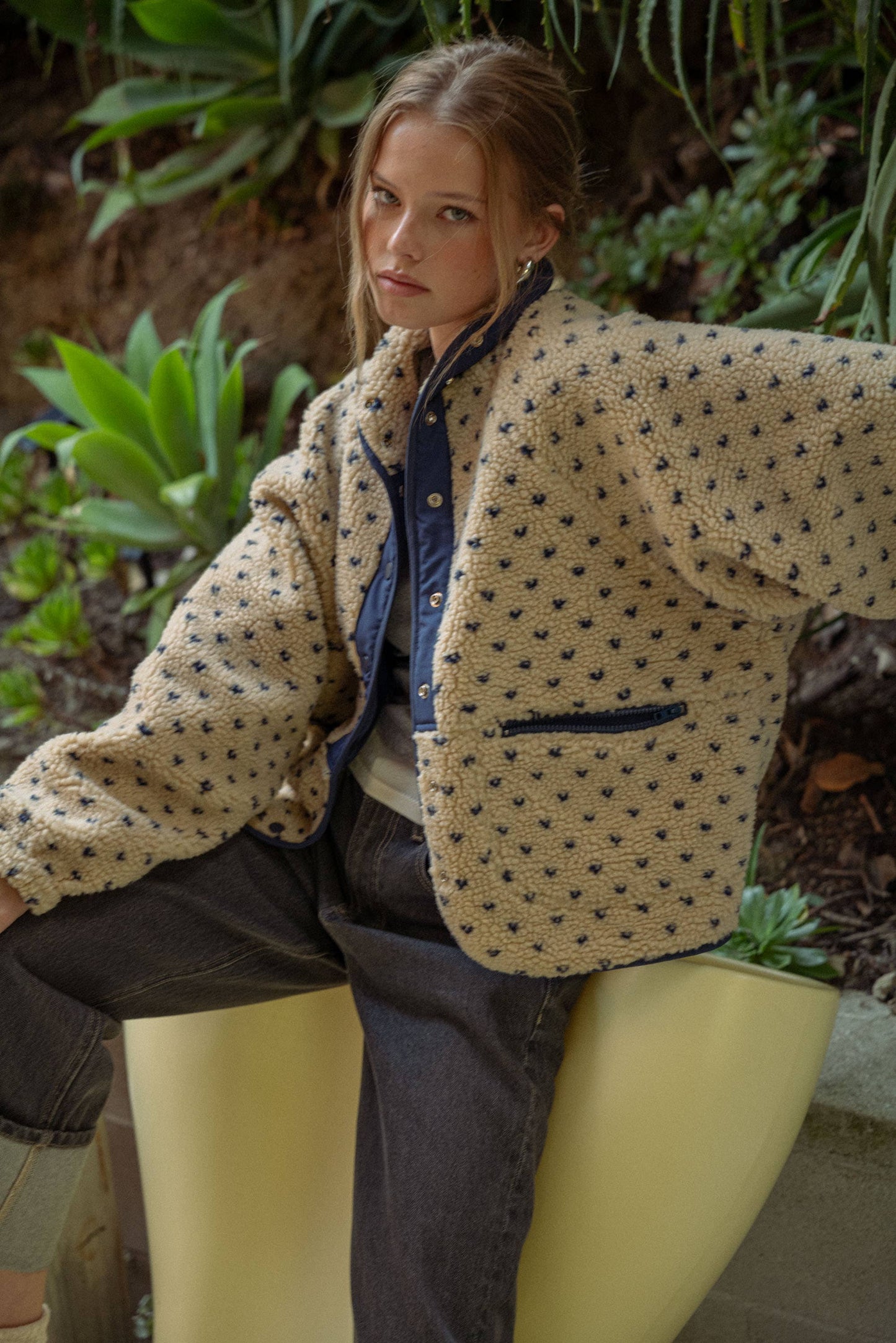 Dotty Sherpa Jacket