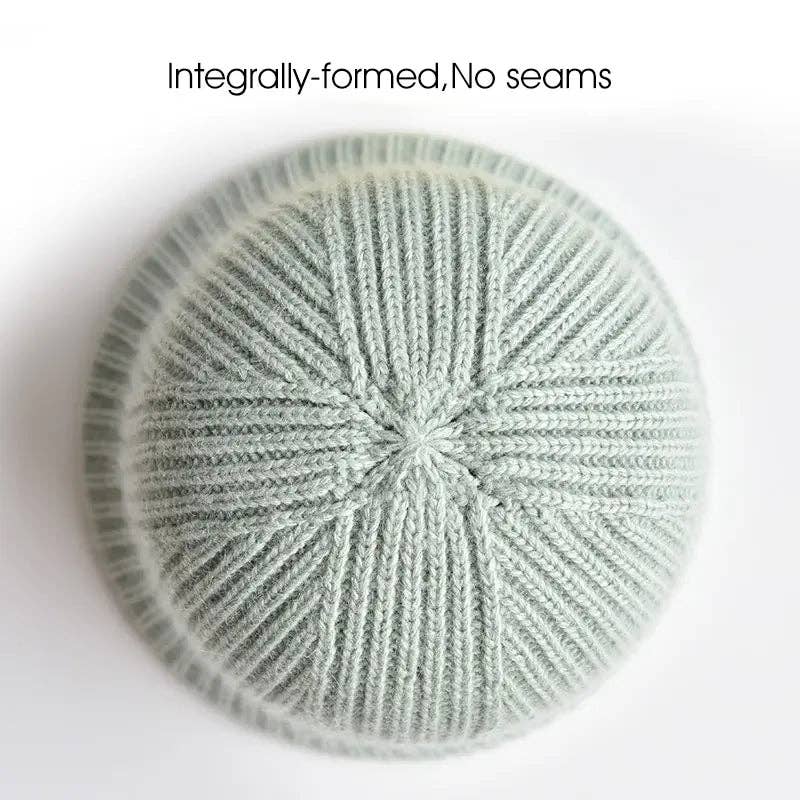 Cashmere Blend Beanie Hat