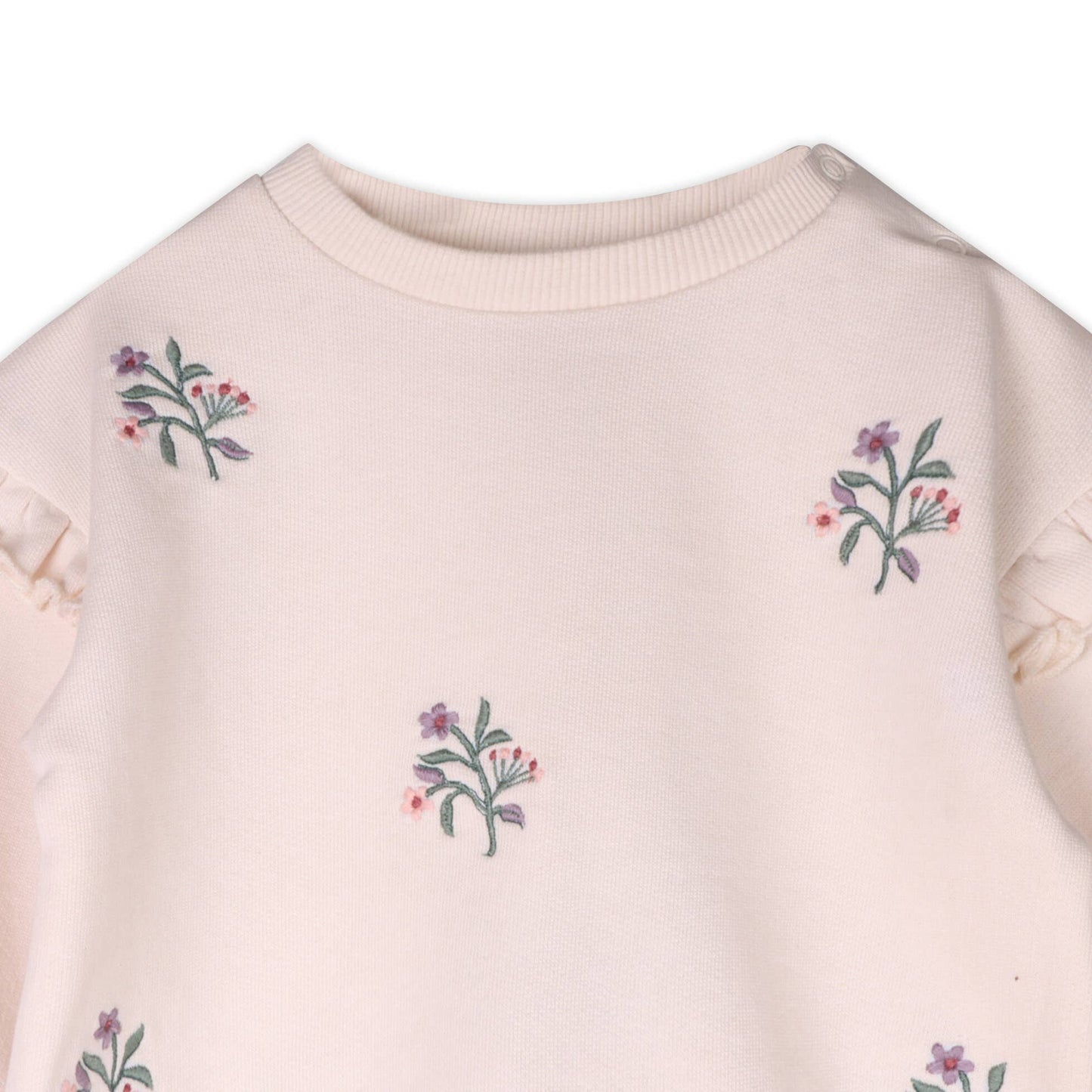 Violet Bouquet Baby Sweatshirt & Legging Set