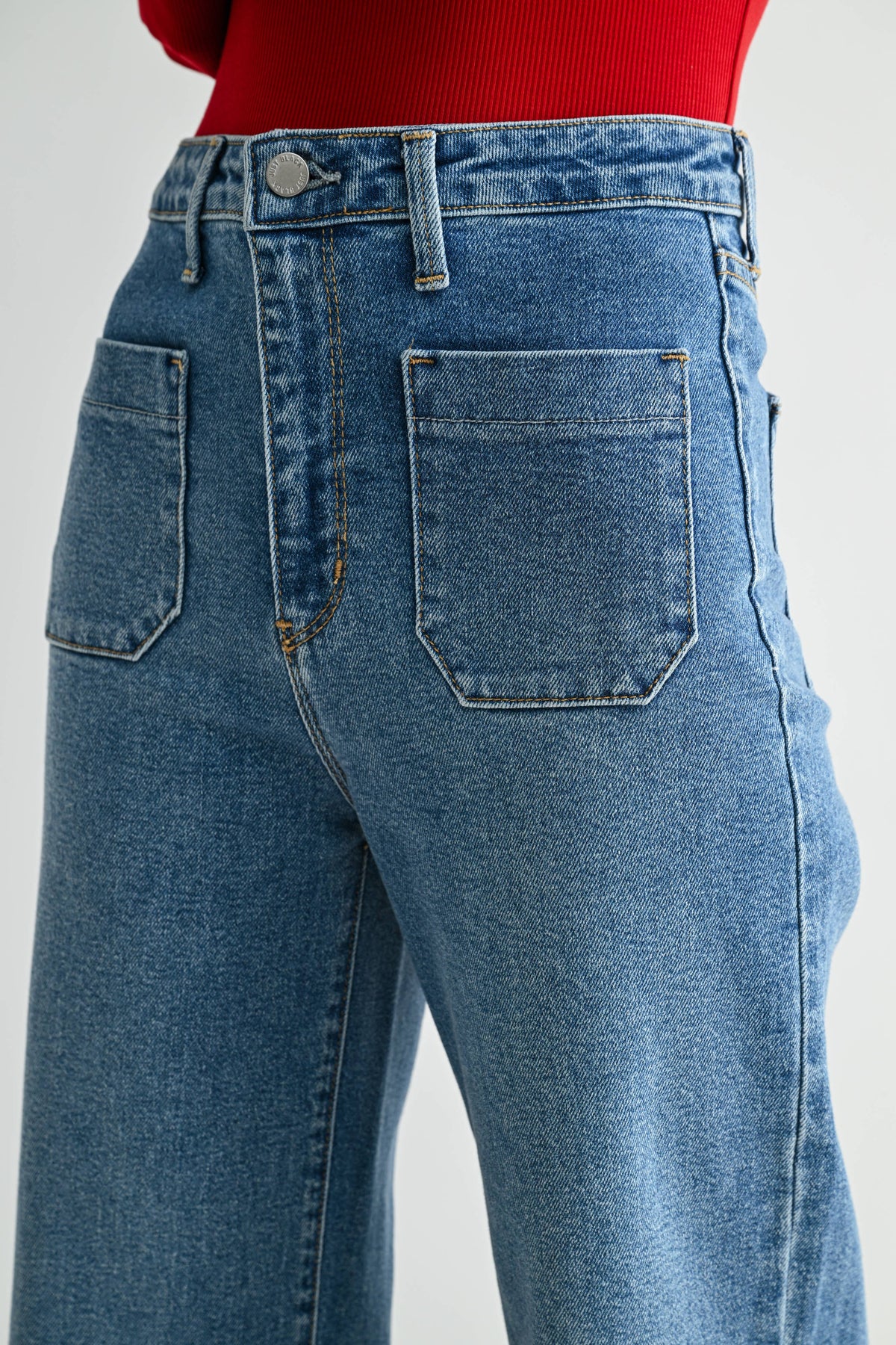 Patch Pocket Wide Leg