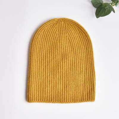 Cashmere Blend Beanie Hat