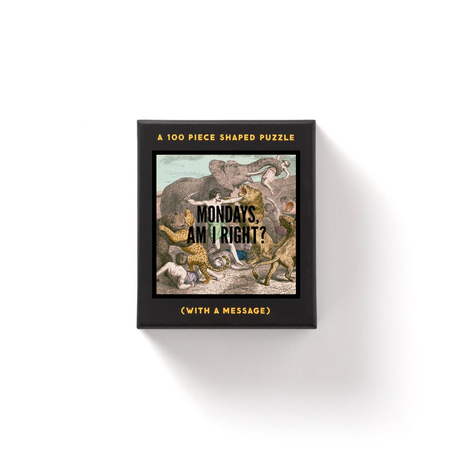 Brass Monkey Mondays, Am I Right? 100 Piece Mini Puzzle