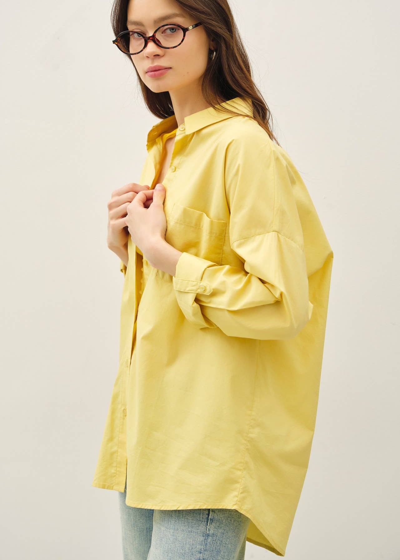 Goldie Coton Buton Down