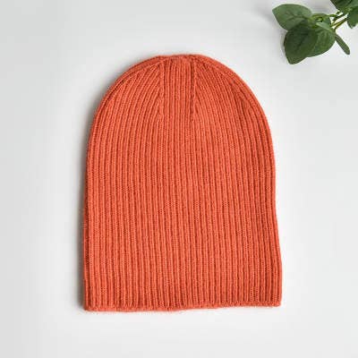 Cashmere Blend Beanie Hat