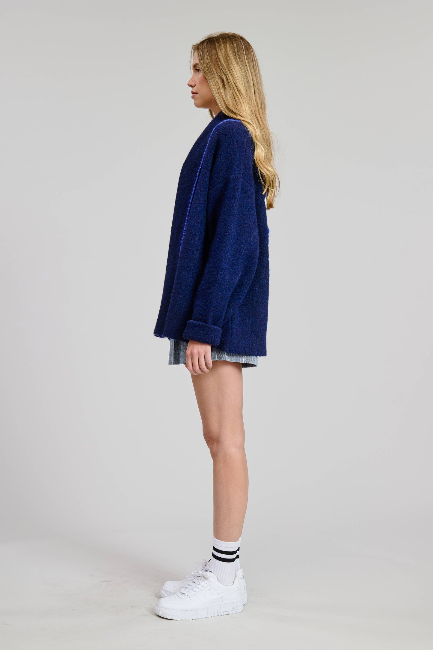 Sardine Sweater Cardigan-One Size