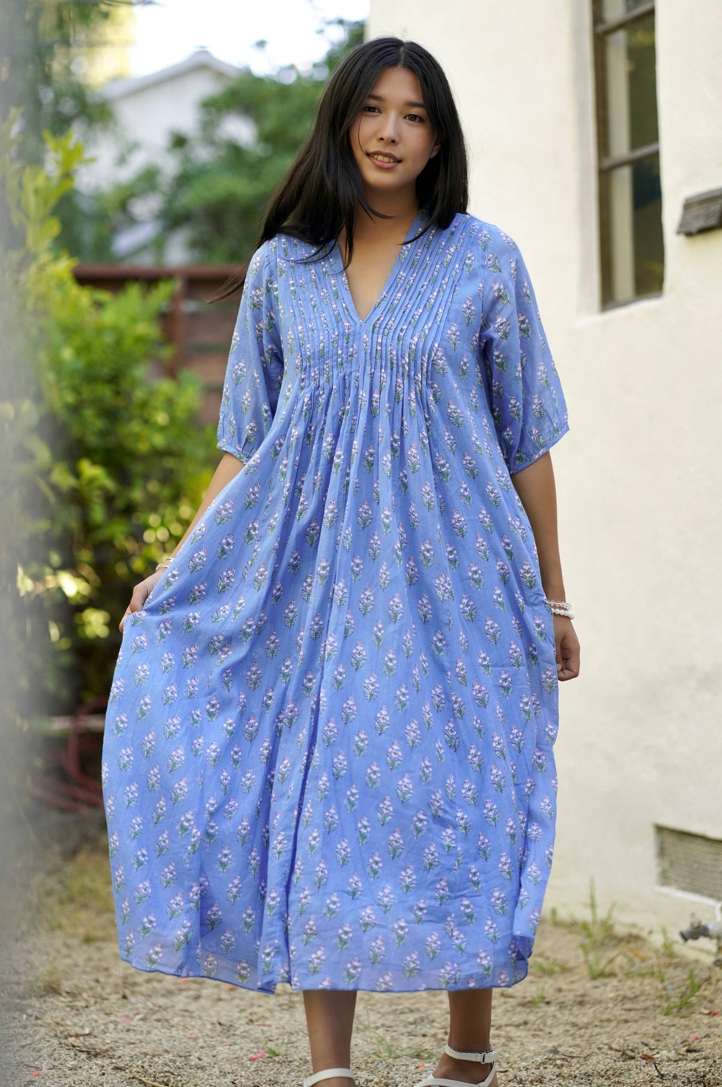 Sky Dress-Cornflower
