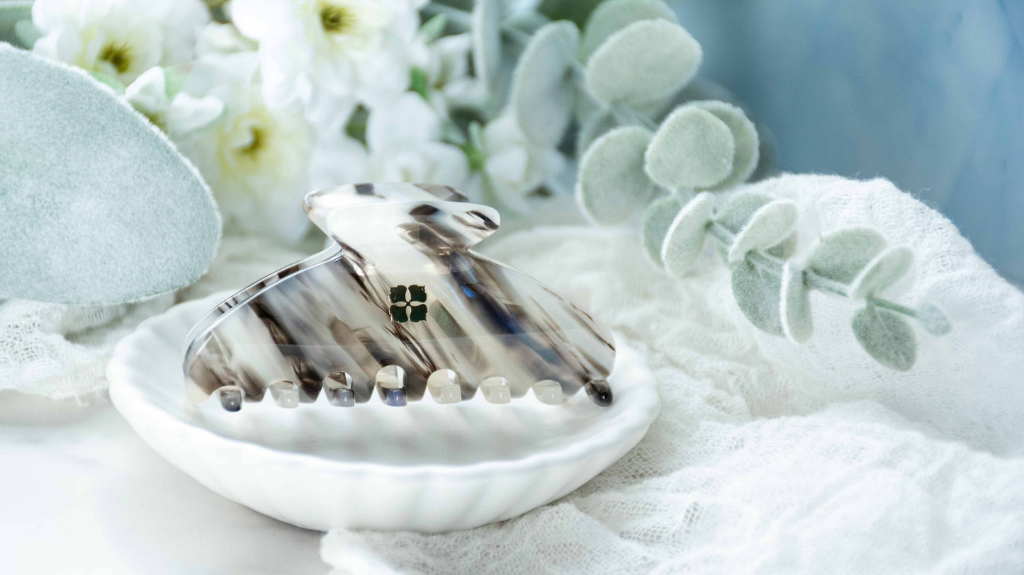 Mini Hair Claw -Phantom Quartz