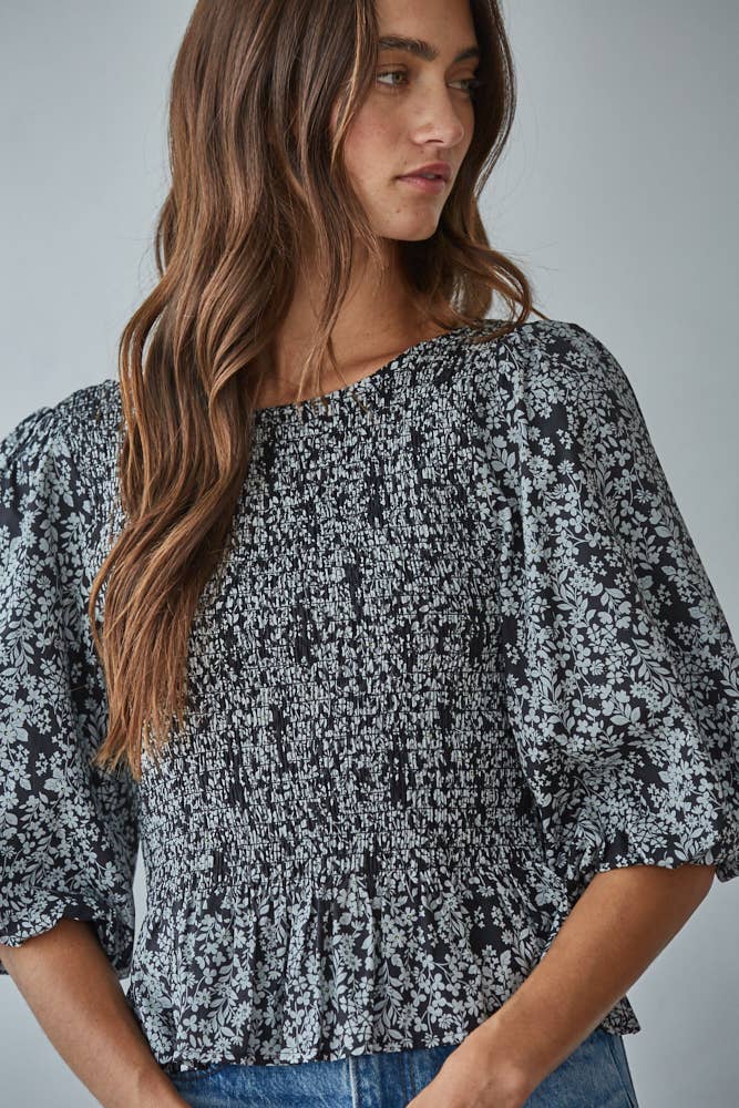 Belle Smocked Top