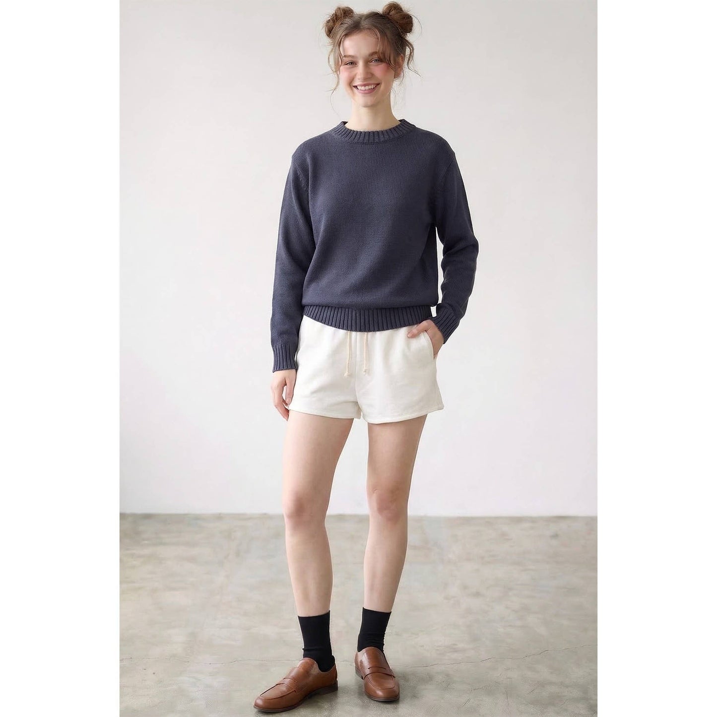 Jenny Sweater-Navy
