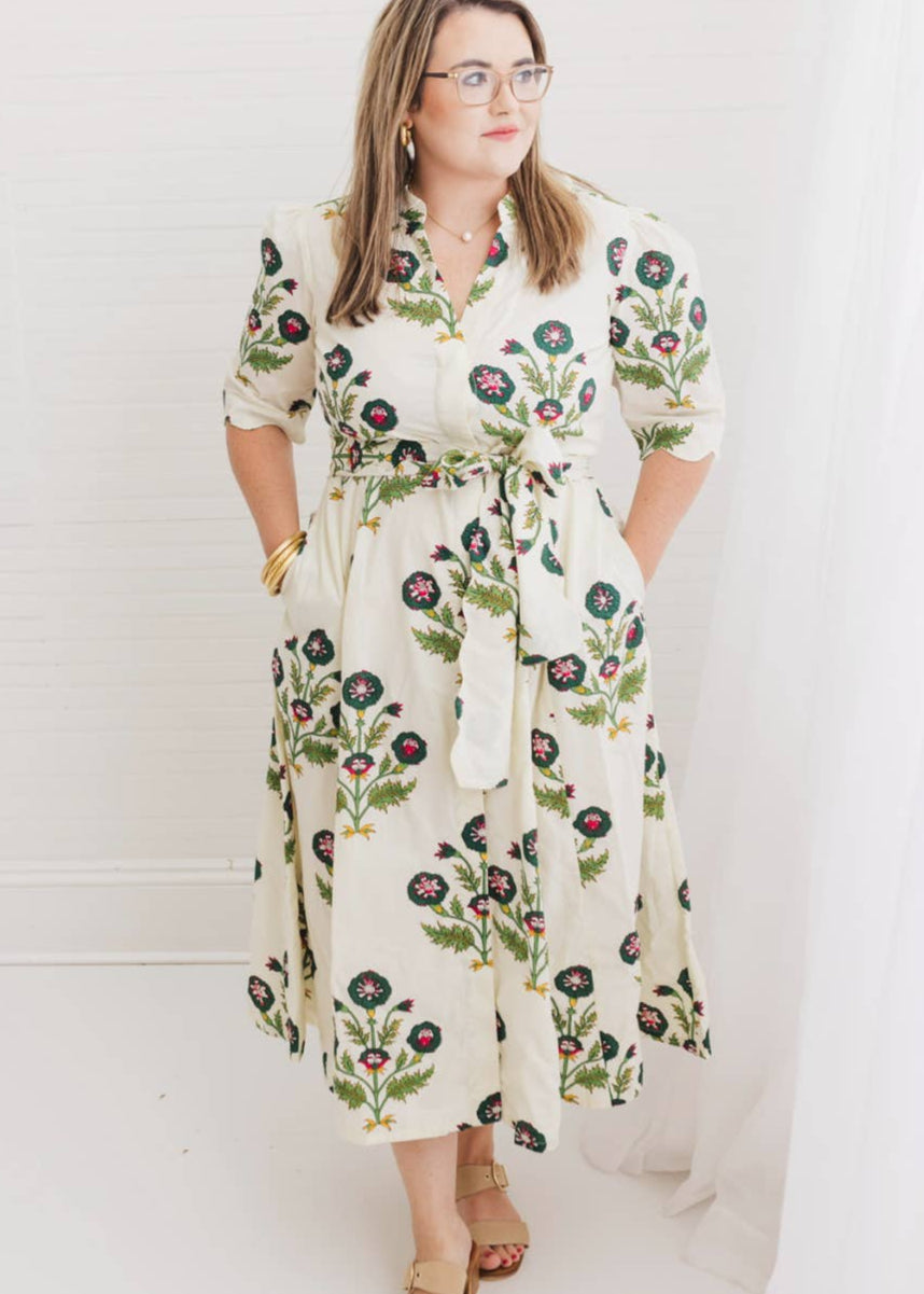 Camilla Scalloped Dress
