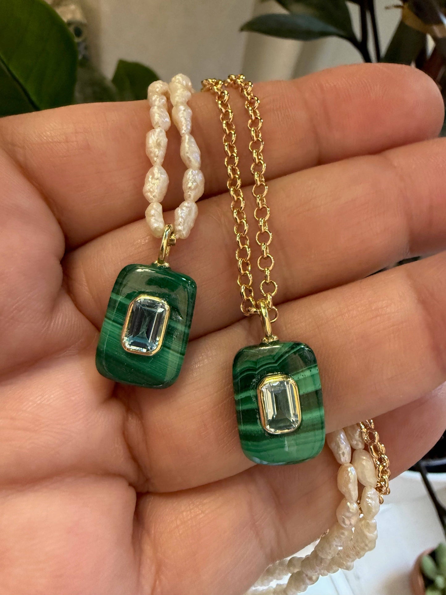 Summer Necklace: Pearls