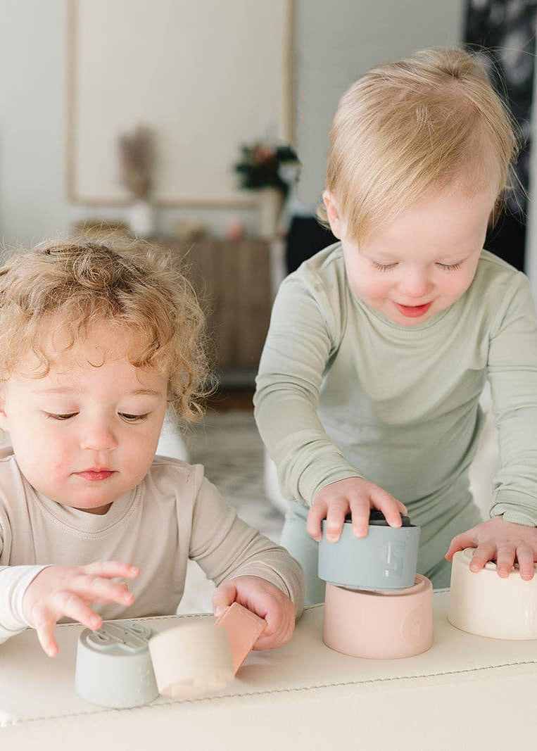Classic Silicone Stacking Nesting Cups