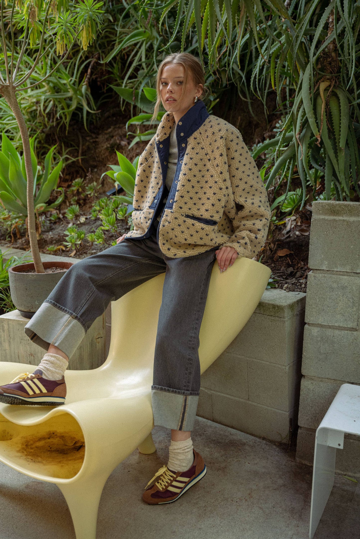 Dotty Sherpa Jacket