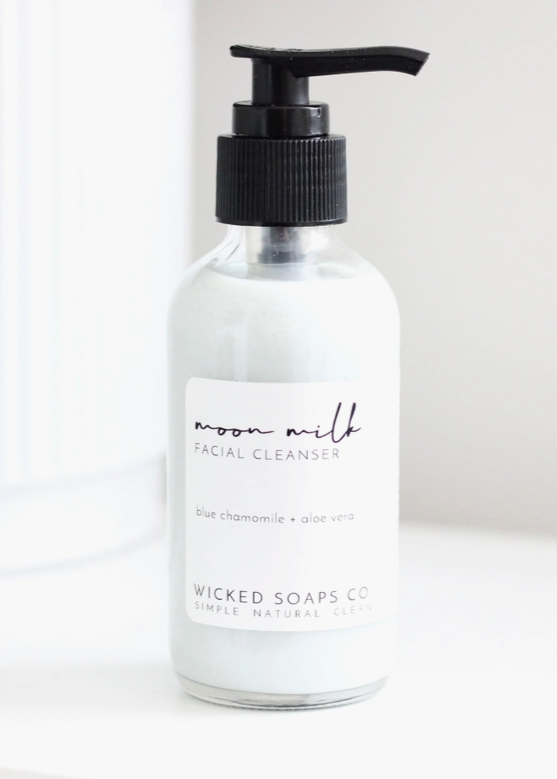 Moon Milk Facial Cleanser-Great for Dry & Sensitive Skin