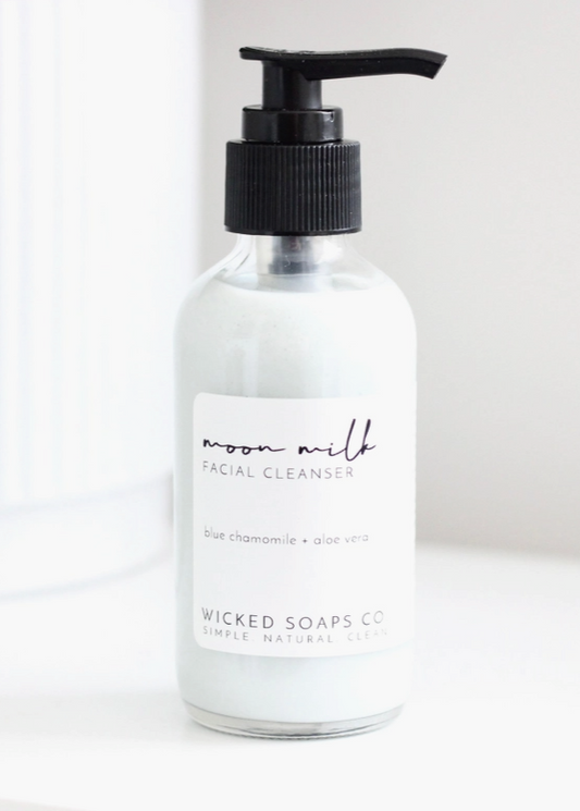 Moon Milk Facial Cleanser-Great for Dry & Sensitive Skin