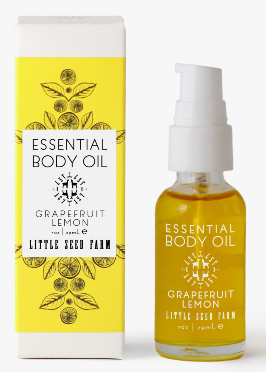 Grapefruit Lemon Essential Body Oil