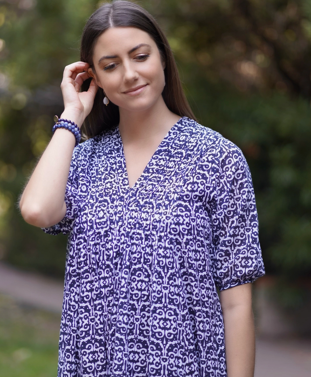 Skye Dress - Navy