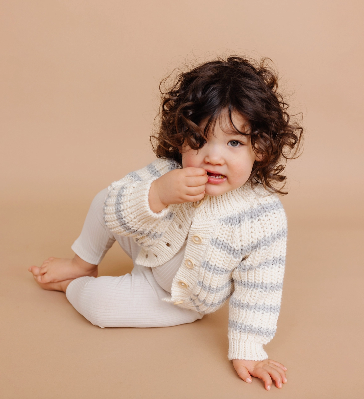 Classic Striped Cardigan