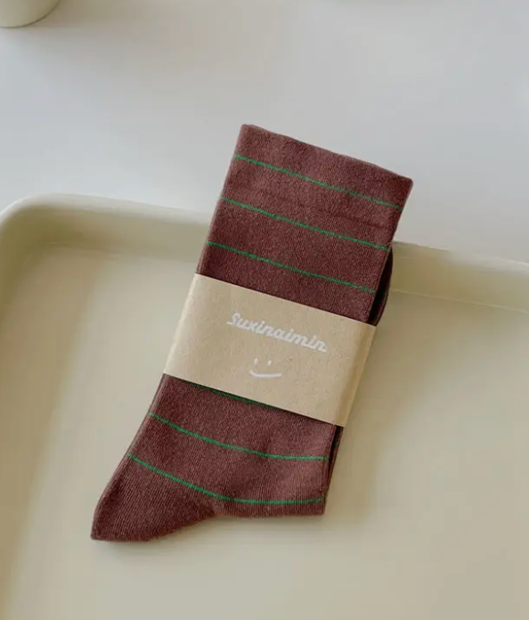Dock Stripe Loafer Socks