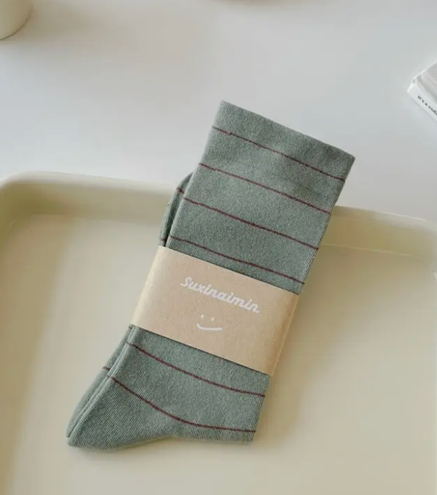 Dock Stripe Loafer Socks