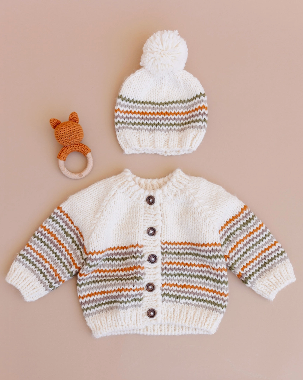 Woodland Stripe Cardigan