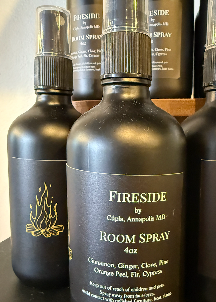 Fireside by Cúpla Aromatic Room Spray