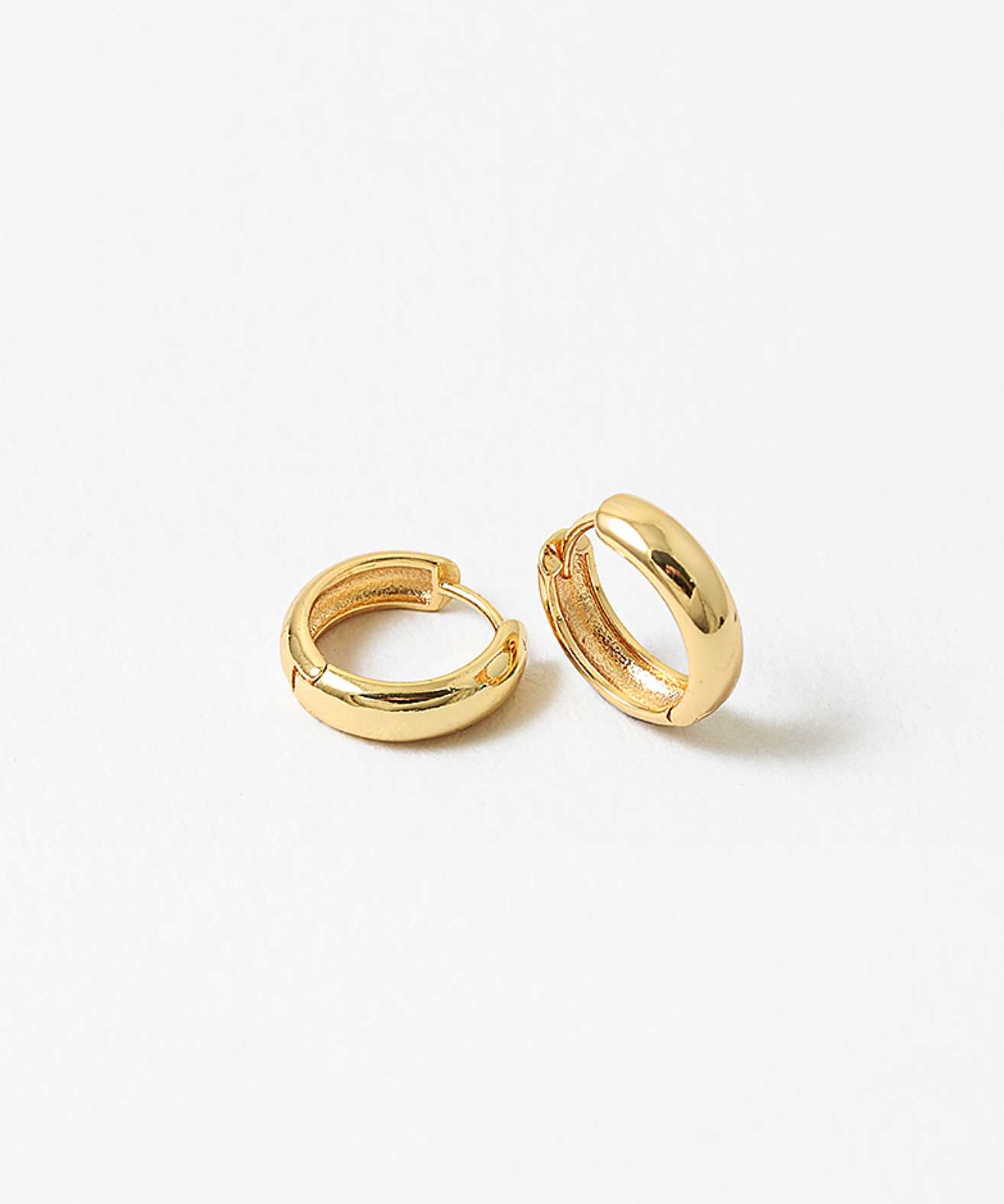 My Precious Gold Dipped Huggie Hoops