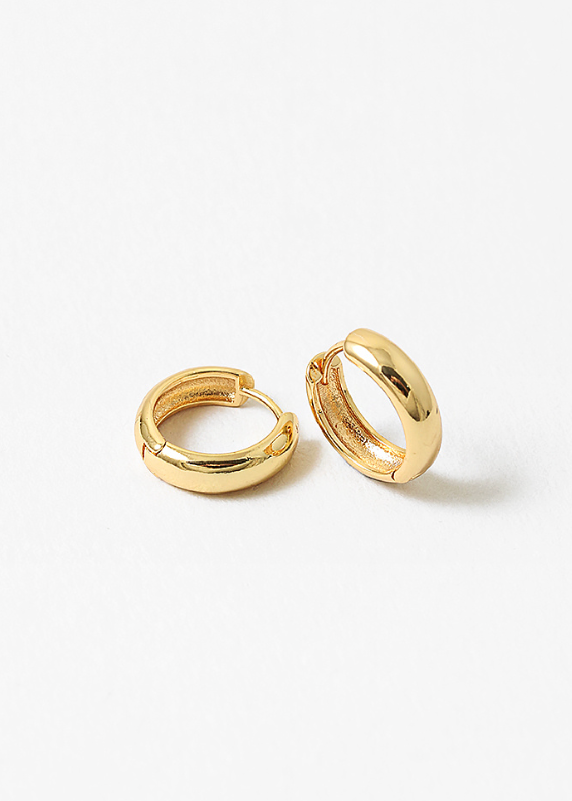 My Precious Gold Dipped Huggie Hoops