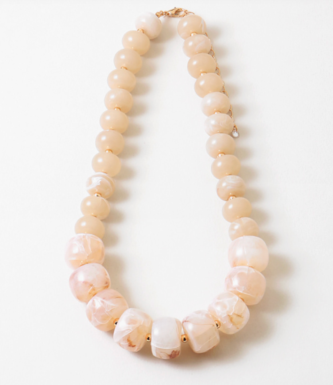 Staggered Stones Necklace
