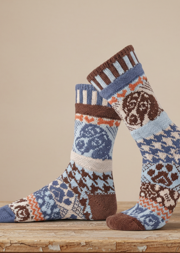 Dog Crew Socks USA Made Giveback Socks for Pet Rescue