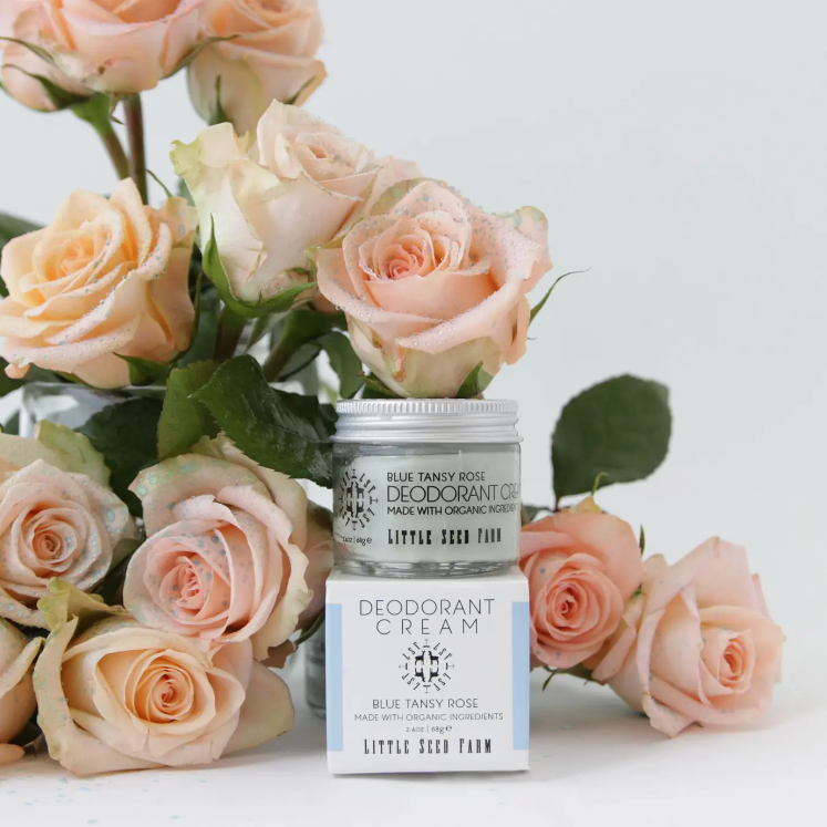 Little Seed Farm Blue Tansy + Rose Deodorant