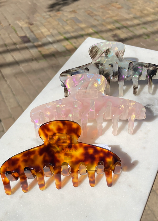 Oval Hair Claw-Assorted