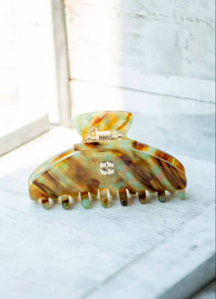 Mini Acetate Hair Claw - Assorted