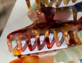 Mini Acetate Hair Claw - Assorted