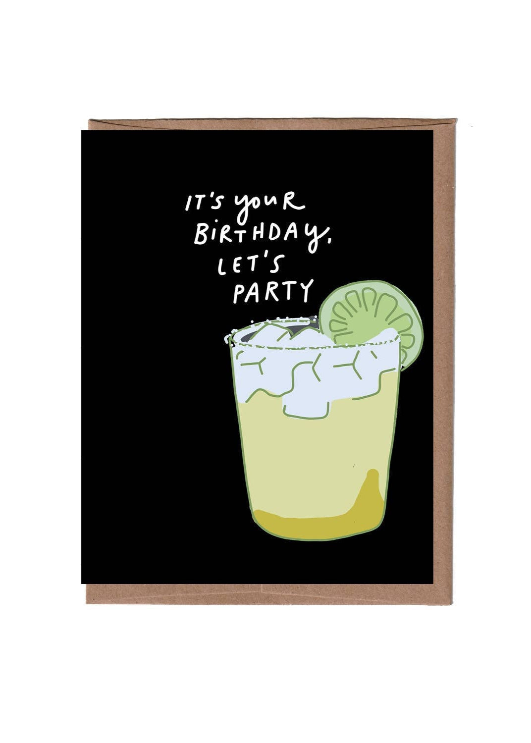 Scratch & Sniff Margarita Birthday Greeting Card
