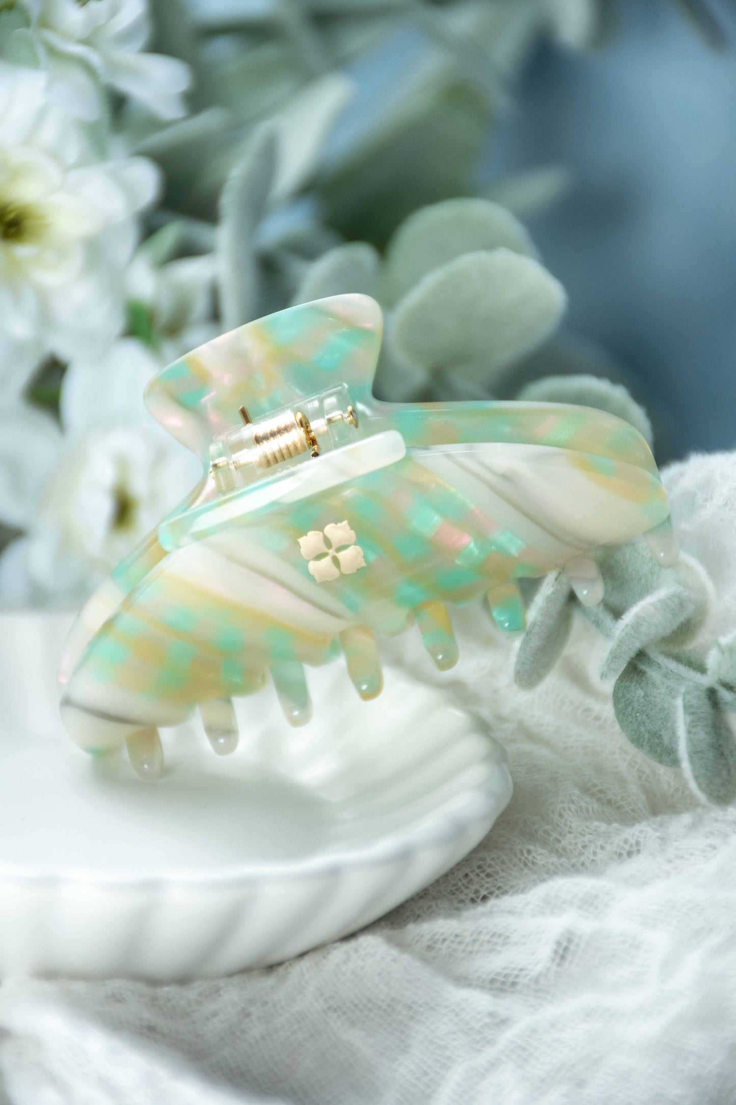Mini Hair Claw -Desert Opal