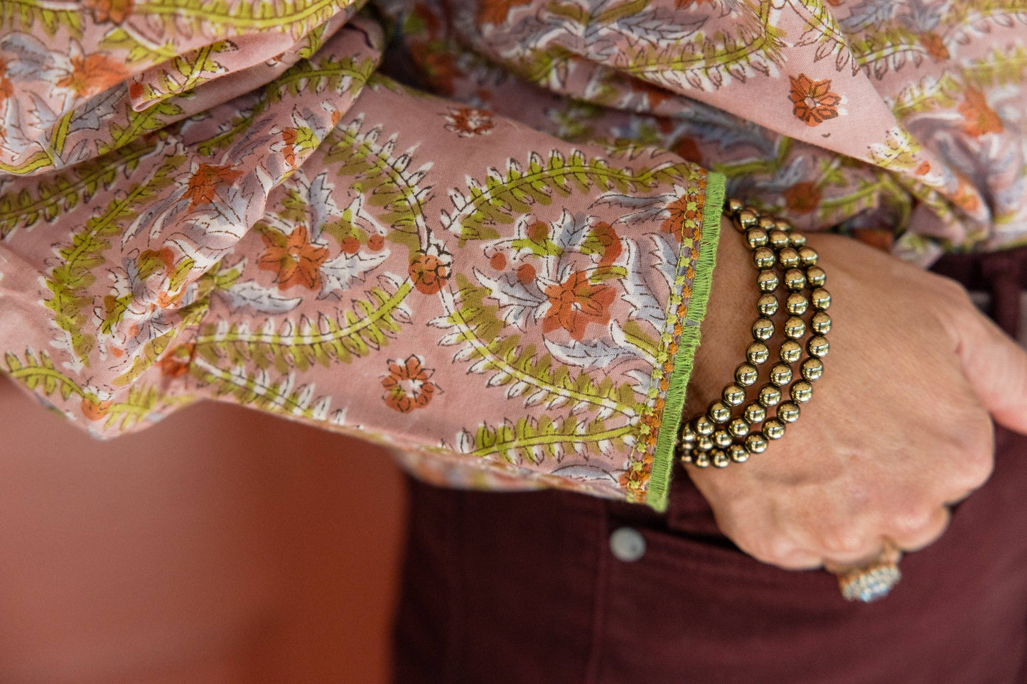 Rosewood Vine Blouse