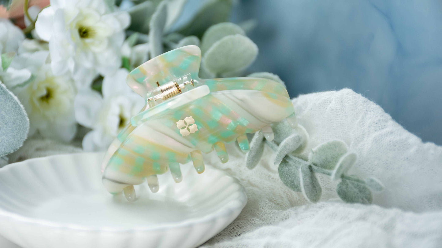 Mini Hair Claw -Desert Opal