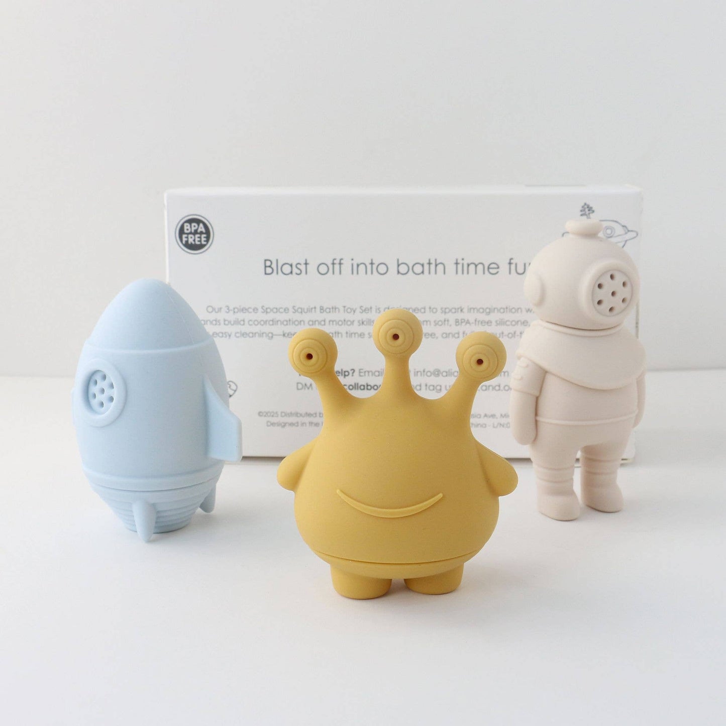 Outer Space Bath Toy Set
