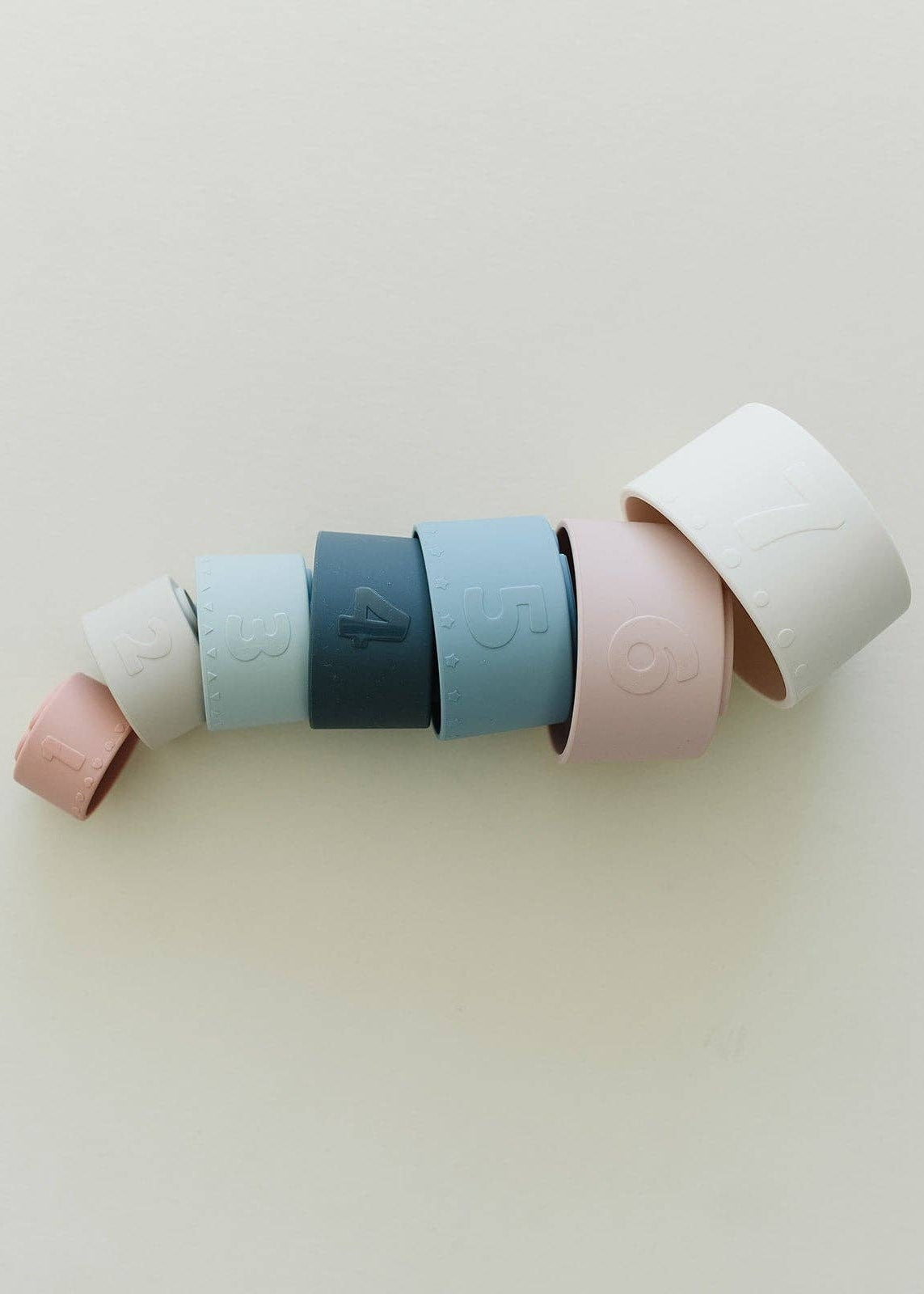 Classic Silicone Stacking Nesting Cups