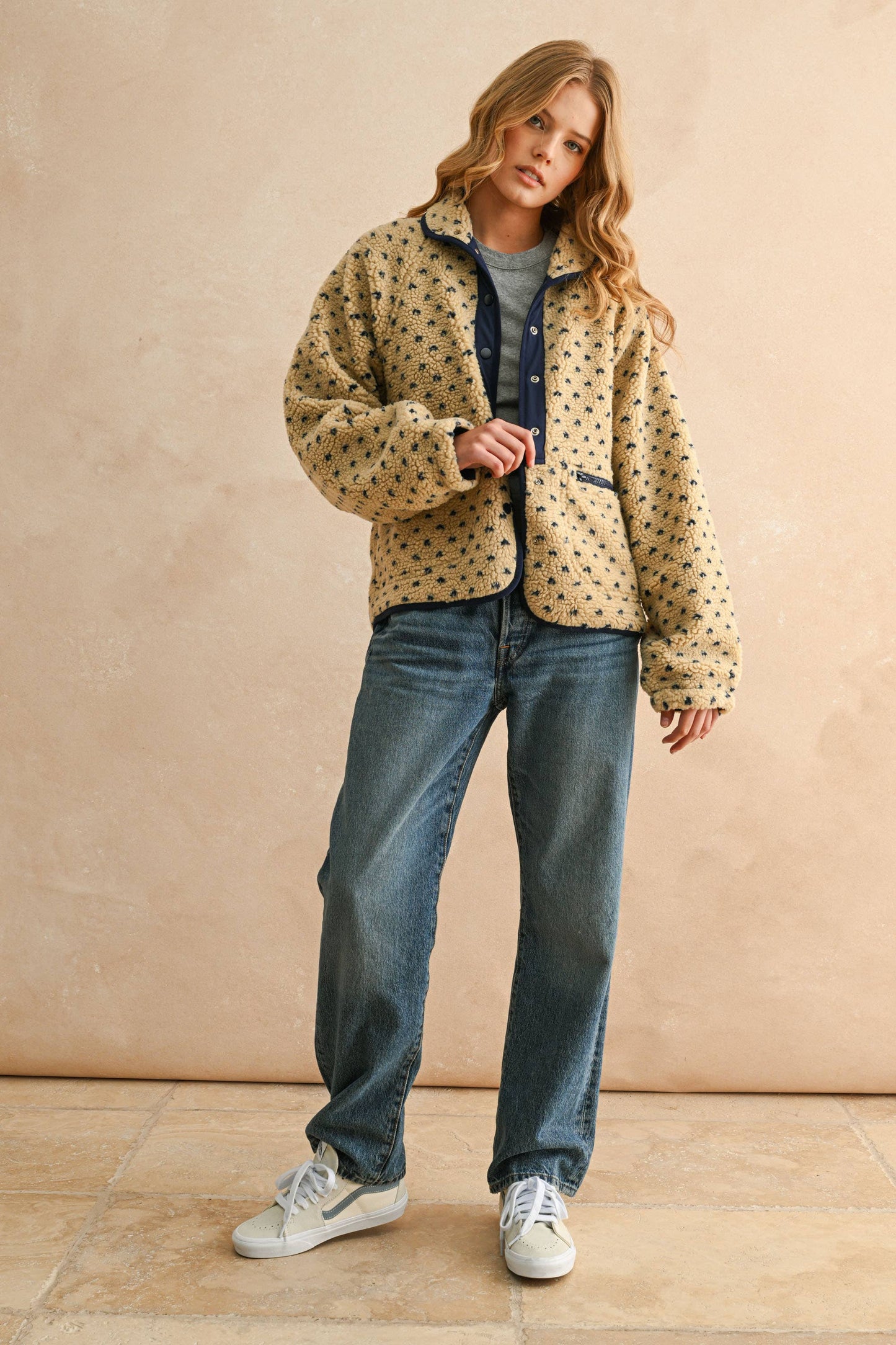 Dotty Sherpa Jacket