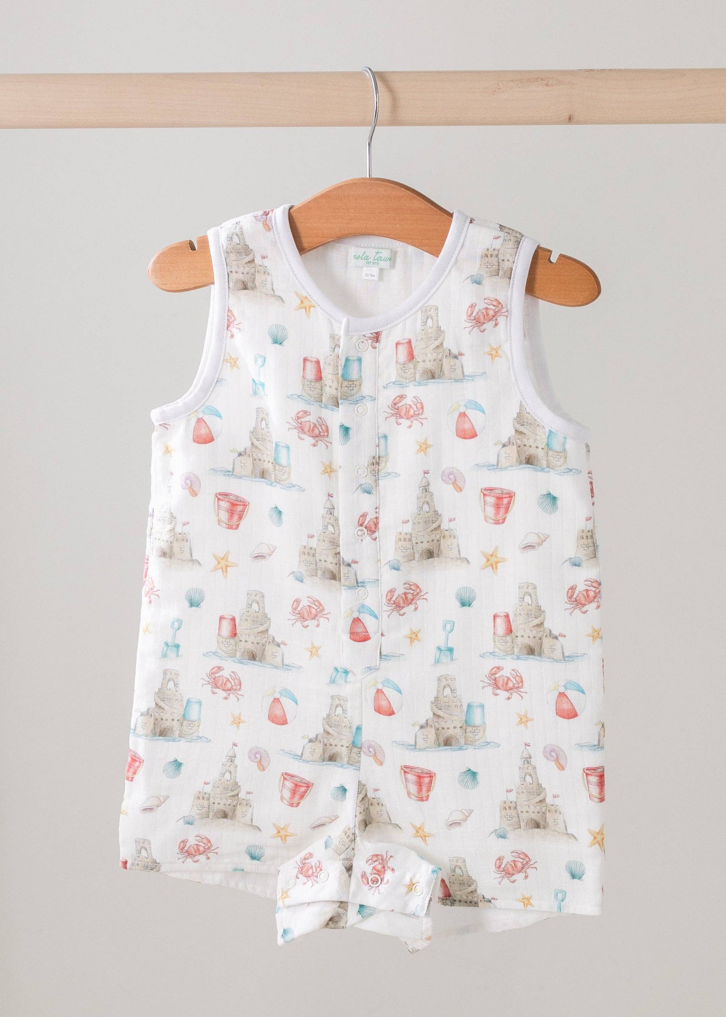 Sandcastle Kingdom Organic Muslin Shortall