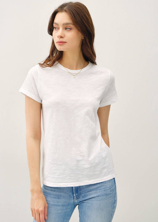 Classic White Tee