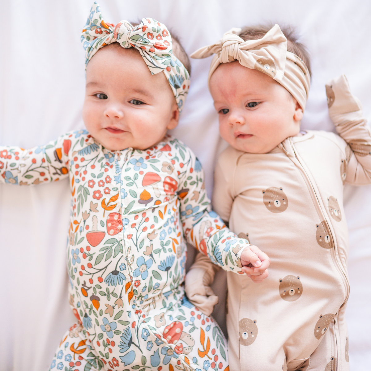 Bamboo Fall Floral Romper