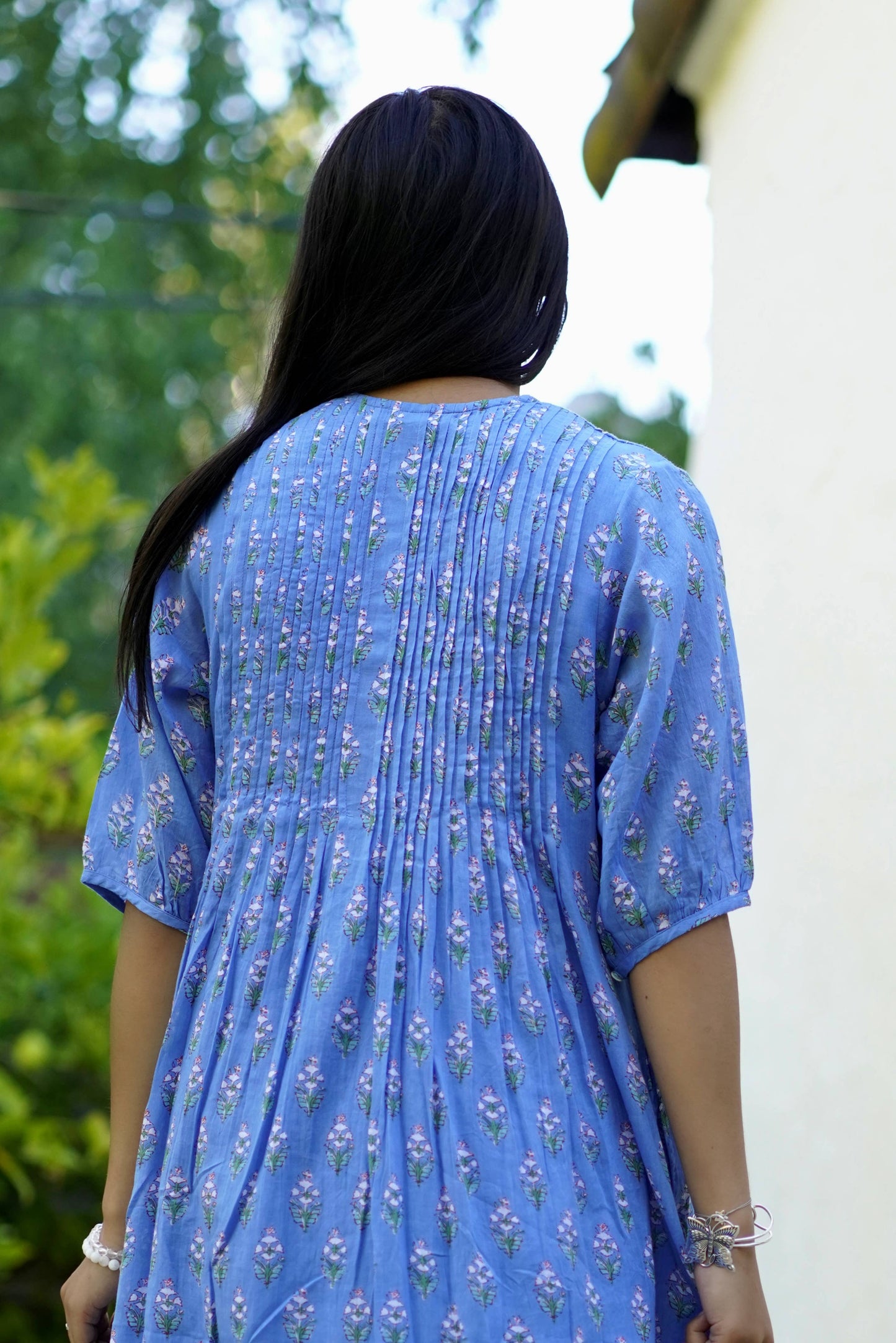 Sky Dress-Cornflower
