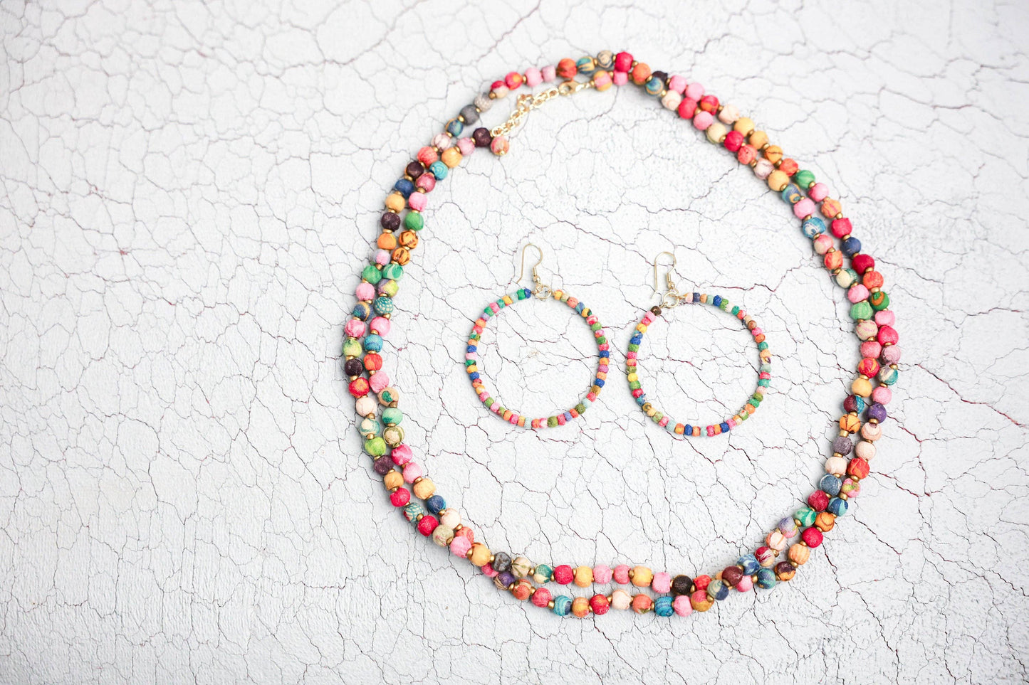 Sunlit Saris Necklace